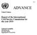 ADVANCE. Report of the International Civil Service Commission for the year United Nations. General Assembly