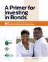 A Primer for Investing in Bonds