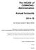 The HOUSE of COMMONS: Administration. Annual Accounts (for the year ended 31 March 2015)