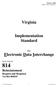 - - - Virginia. Implementation Standard. For Electronic Data Interchange. March 21, 2003 Open Access Version 2.3