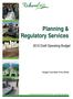 Planning & Regulatory Services