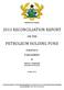 2013 RECONCILIATION REPORT PETROLEUM HOLDING FUND