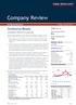 Company Review. Centaurus Metals. Jambreiro Resource upgrade. CTM A$0.08 Recommendation Buy Risk Assessment High