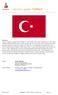Country update TURKEY