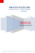 ORACLE FLEXCUBE Accelerator Pack 12.2 Product Catalogue Retail Bills Accelerator Pack Product Catalogue Page 1 of 31
