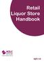 Retail Liquor Store Handbook