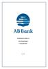 AEGEAN BALTIC BANK S.A. Annual Financial Report. 31 December 2012