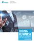 DOING BUSINESS IN MISSISSIPPI FDI RESOURCE GUIDE
