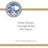 Public Pension Oversight Board 2017 Report. Research Memorandum No. 524