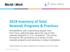 2018 Inventory of Total Rewards Programs & Practices