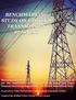 Acknowledgement BENCHMARKING OPEX AND CAPEX IN TRANSMISSION NETWORKS OF UPPTCL