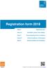 Registration form 2018