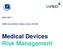 Medical Devices Risk Management