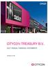 CITYCON TREASURY B.V ANNUAL FINANCIAL STATEMENTS