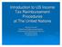 Introduction to US Income Tax Reimbursement Procedures at The United Nations