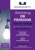 Rethinking DB PENSIONS