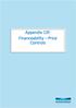 Appendix 13f Financeability analysis Price controls. Appendix 13f: Financeability Price Controls