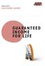 pension annuity customer guide guaranteed income for life