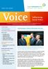 Voice. Influencing Social Policy. In this issue... Volunteering in Citizens Information Services
