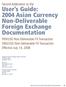 Second Addendum to the User s Guide: 2004 Asian Currency Non-Deliverable Foreign Exchange Documentation