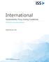 International. Sustainability Proxy Voting Guidelines Policy Recommendations. Published February 5, 2015