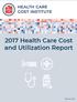 2017 Health Care Cost and Utilization Report