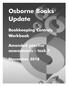 Osborne Books Update. Bookkeeping Controls Workbook. Amended practice assessments task 7