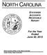 NORTH CAROLINA STATEWIDE ACCOUNTS RECEIVABLE REPORT. For the Year Ended June 30, 2015