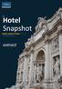 ITALY Hotel Snapshot. extract