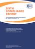 sixth ComPliAnCe RePoRT