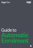 Guide to. Automatic Enrolment