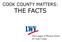 COOK COUNTY MATTERS: THE FACTS. The League of Women Voters of Cook County