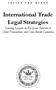 International Trade Legal Strategies