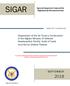 SIGAR. Department of the Air Force s Construction of the Afghan Ministry of Defense Headquarters Facility: Audit of Costs Incurred by Gilbane Federal