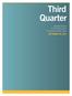 Third Quarter. INTERIM REPORT TO SHAREHOLDERS For the nine months ended SEPTEMBER 30, 2013