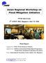 Asian Regional Workshop on Flood Mitigation Initiative