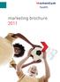 marketing brochure 2011