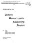 Uniform Massachusetts Accounting System