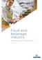 Food and beverage industry. 5 top business concerns and solutions