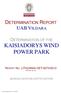 DETERMINATION REPORT UAB VILDARA