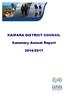 KAIPARA DISTRICT COUNCIL. Summary Annual Report