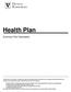 Health Plan. Summary Plan Description