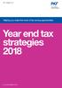 Year end tax strategies 2018