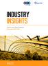 INDUSTRY INSIGHTS. Construction Skills Network Forecasts WALES