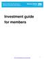 Investment guide for members