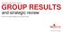 REDEFINE PROPERTIES LIMITED GROUP RESULTS. and strategic review FOR THE YEAR ENDED 31 AUGUST 2015