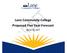 Lane Community College Proposed Five Year Forecast. March 30, 2017