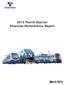2013 Fourth Quarter Financial Performance Report