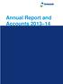 Annual Report and Accounts