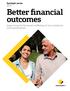 Better financial outcomes